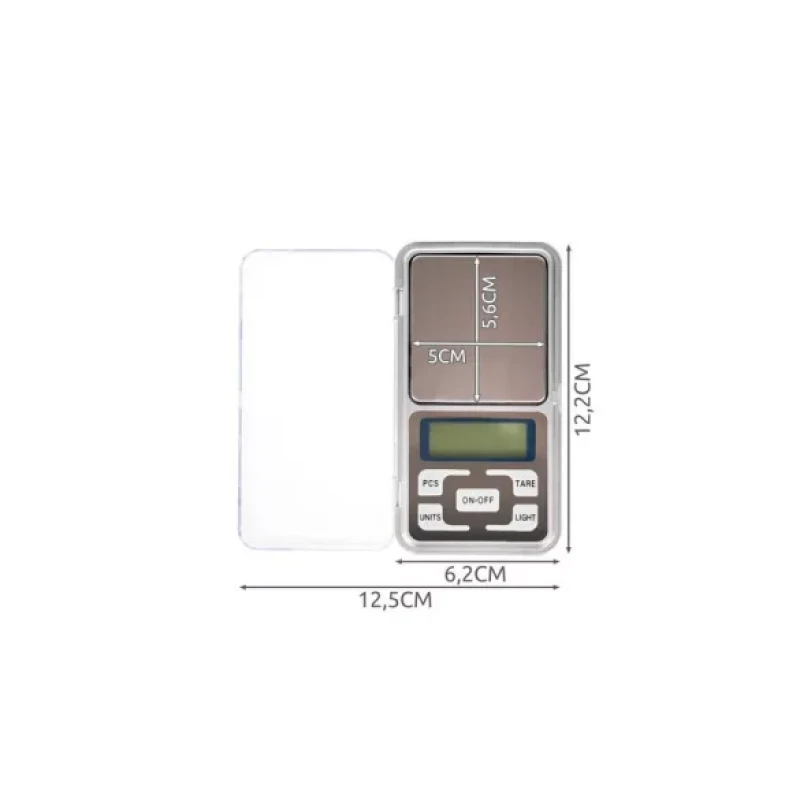 Zsebmérleg 500 x 0.1 g, digitális ékszer mérleg, aprómérleg, precíziós mérleg