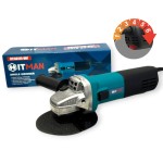 Hitman HT-AG125-8RF Sarokcsiszoló 1250W, 125mm, Fordulatszámszabályzós