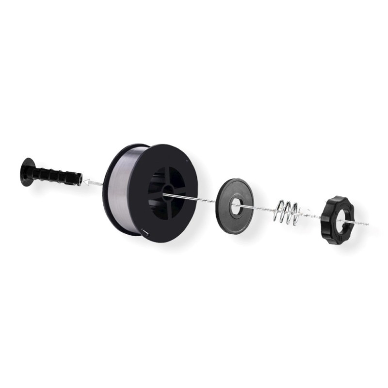 Hitman HA-9010 Porbeles Védőgáznélküli Hegesztőhuzal 0,45kg, 0,8mm