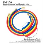 Haina HA-2103 klímaszerelő nyomásellenőrző készlet 2500 psi hűtőközeg vizsgálathoz