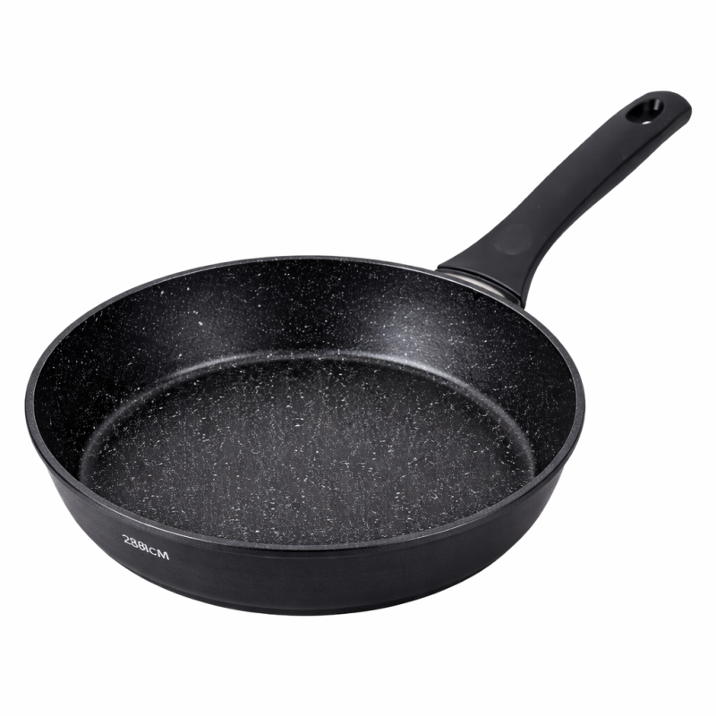 Zilner 30 cm Márvány Bevonatú Tapadásmentes Serpenyő – Indukciós, 3.4L