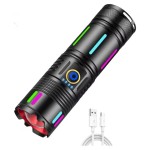 COBRA CB-G66 Alumínium LED Zseblámpa – 1000m Hatótáv, 38650 Akkumulátorral