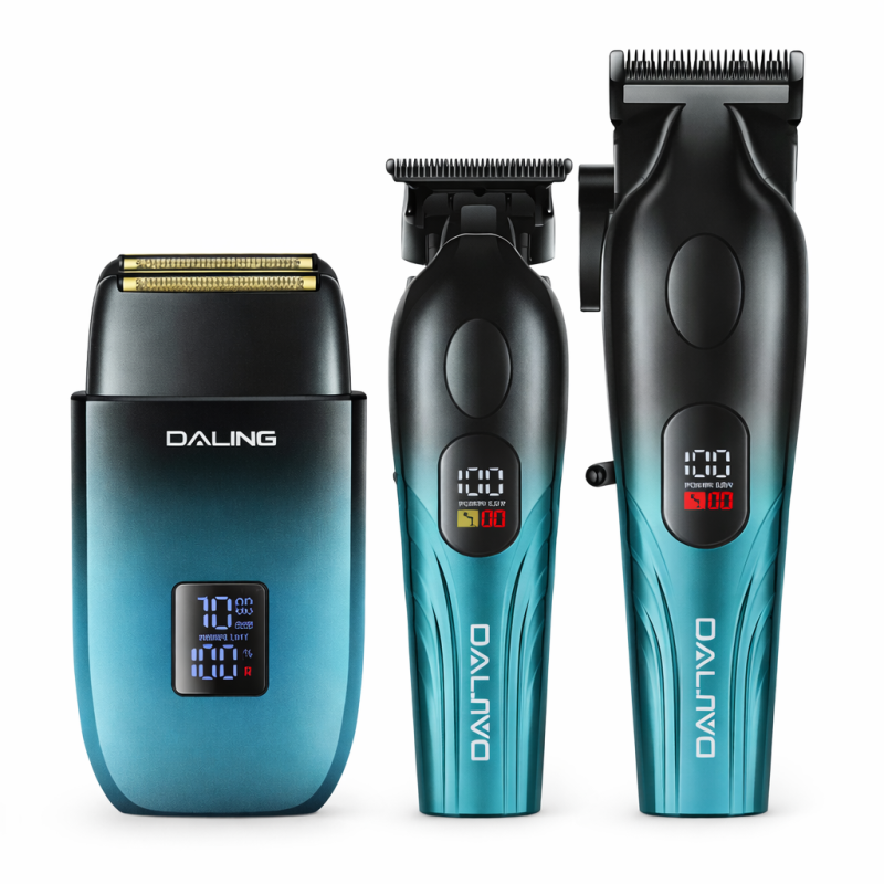 Daling DL-9306 Professzionális Férfi Grooming Kit – Hajnyíró és Borotva Szett