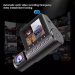 KOS-14011 Fedélzeti Kamera 3 Kamerával – Full HD 1080P, Magyar Menü, Éjszakai Látás