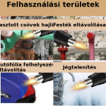 Kraftech KT/HBL-2800 Hőlégfúvó 2000W – 2 fokozat, 100–650°C