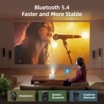 Sumker Hordozható Smart Projektor – Android 11 (KL25-714)