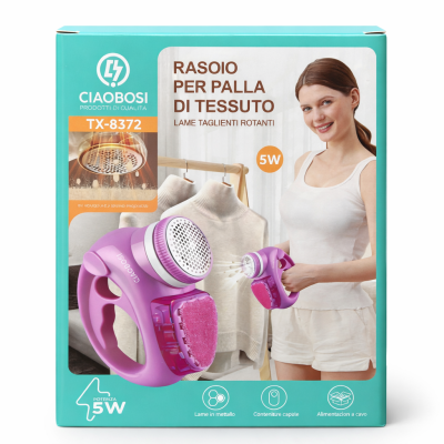 Elektromos szöszeltávolító – 5W teljesítményű ruhaborotva (TX-8372)