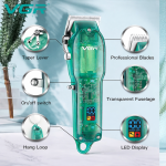 VGR V-660 Professzionális Vezeték Nélküli Hajnyíró LCD Kijelzővel