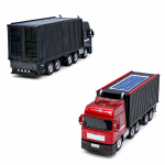 WSTER WS-691 Solar Energy Music Car Speaker – Bluetooth Hangszóró Napelemes Töltéssel