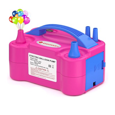 Lufi pumpa, elektromos, 600 w, 110v 2 fejes, pink