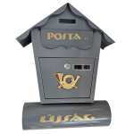 Utcai Postaláda Újságtartóval