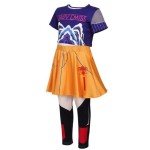 K-Pop Demonvadász Mira jelmez parókával – gyerek cosplay szett