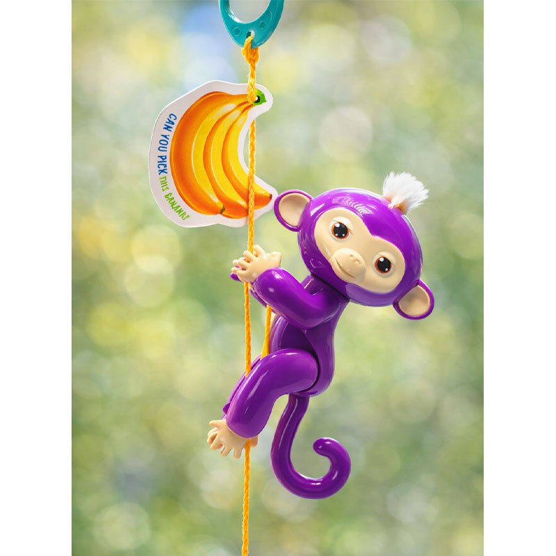 Kötélmászó majom - Monkey Climbing Rope - kézügyesség fejlesztő játék