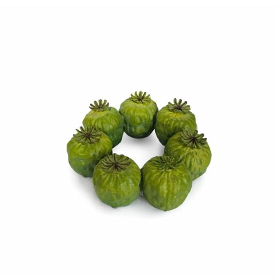 Mák koszorú dekoráció