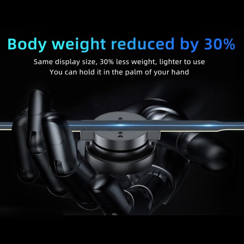 PD42 3D hologram projektor – reklám kijelző ventilátor, falra szerelhető, HD LED