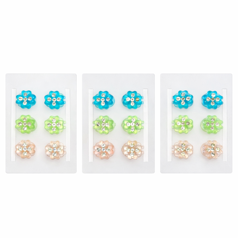 18 db mini haj csatt, hajdísz