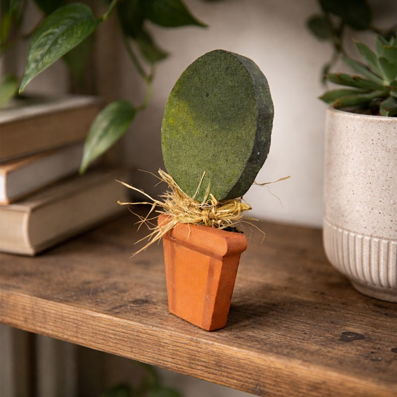 Festett fa dekoráció