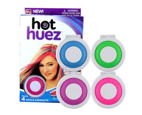 HOT HUEZ   hajkréta készlet.  kimosható hajszínező 