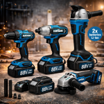 Hayami Akkus Szerszámkészlet – 88V, 320 Nm, Brushless Motor, 3 darabos HA-1012