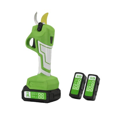 Akkumulátoros metszőolló, 2 db 68 V akkumulátorral, dobozban- HAYAMI HA-1069