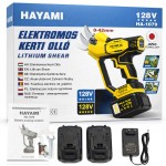 Akkumulátoros Metszőolló Készlet , 2db 128V Lítium Akkumulátorral   HAYAMI HA-1079