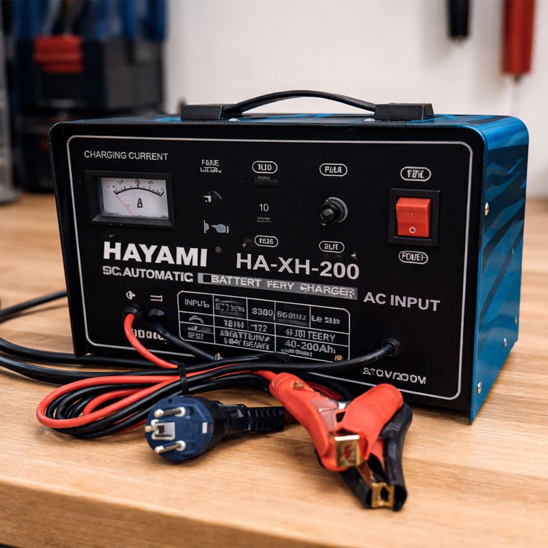 Hayami automata akkumulátortöltő 12V/24V HA-XH-200