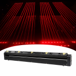 8 LED 8 Eyes Red Laser DJ Beam Lézerprojektor Fény Mozgó Fejekkel a DMX512 LED Disco Stage Lighting Bar Effect 500mwx