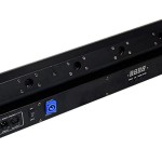 8 LED 8 Eyes Red Laser DJ Beam Lézerprojektor Fény Mozgó Fejekkel a DMX512 LED Disco Stage Lighting Bar Effect 500mwx