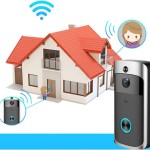 Vezeték nélküli WiFi okos kapucsengő beépített HD kamerával  X SMART HOME