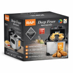 Professzionális Olajsütő – 1000W, 1.5L Elektromos Fritőz - RAF R.5229