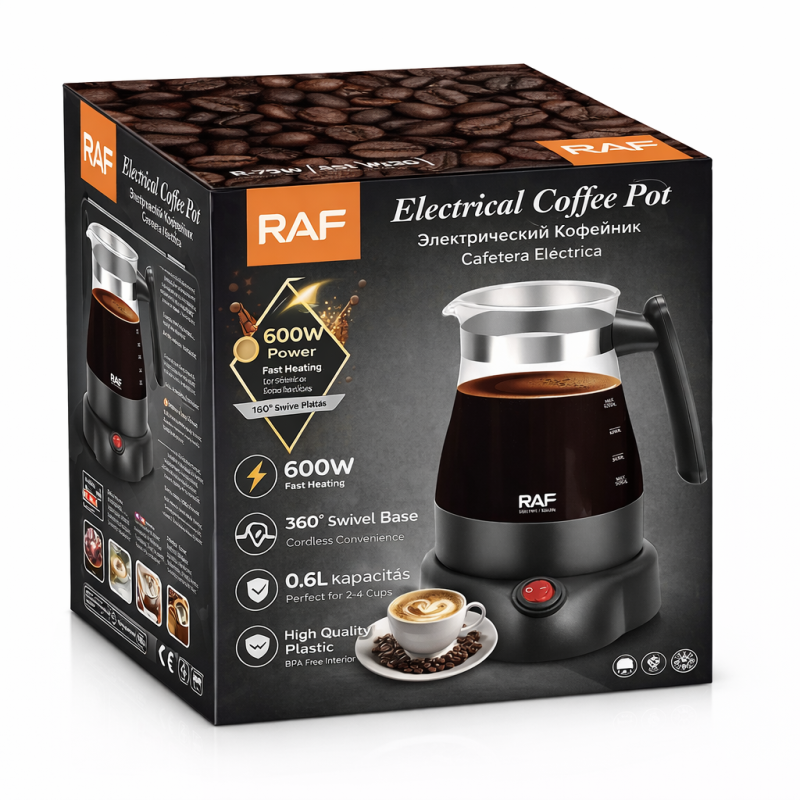 Elektromos Kávéfőző – 600W / 0,6L - RAF R.7210