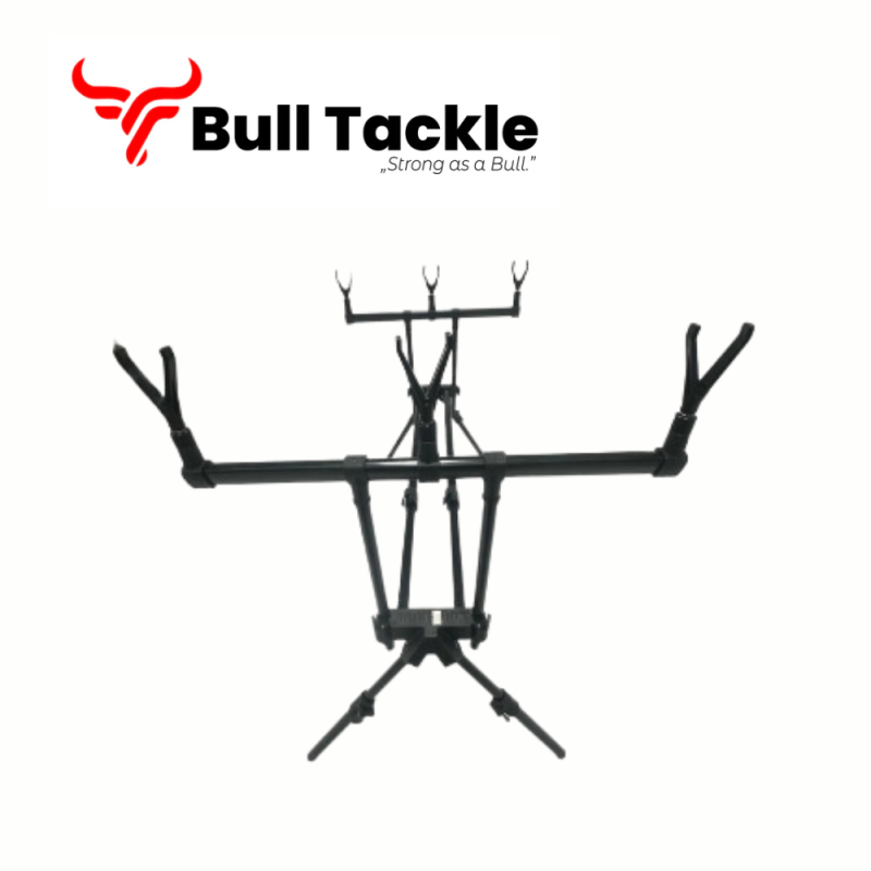 Bull Tackle Rod Pod Bottartó 3 botos-7562