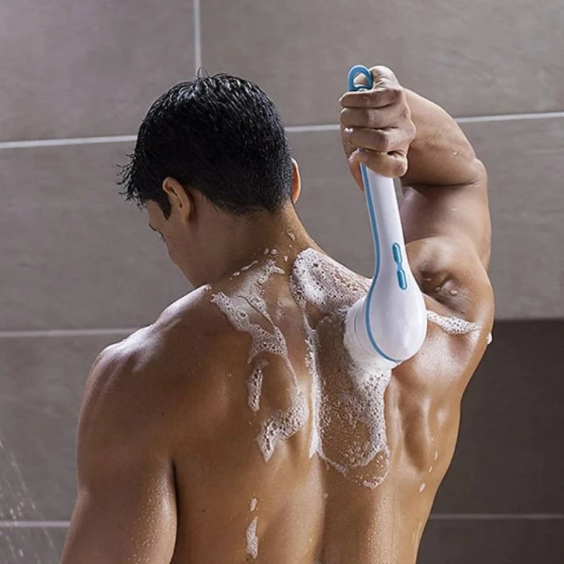 A Spin SPA Body Brush -  zuhanykefe 5 cserélhető fejjel, test masszírozó