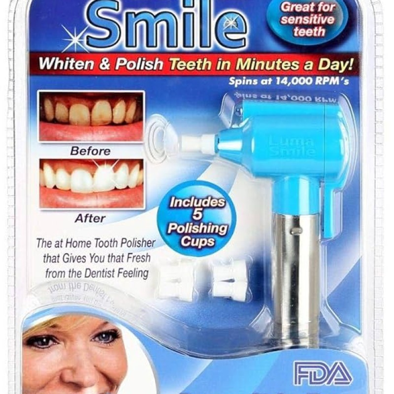 Fogfehérítő és polírozó készülék - Luma Smile -