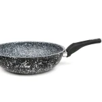 Wok Serpenyő 28 cm – Gránit Bevonattal, Indukciós, ZILNER ZL-7903