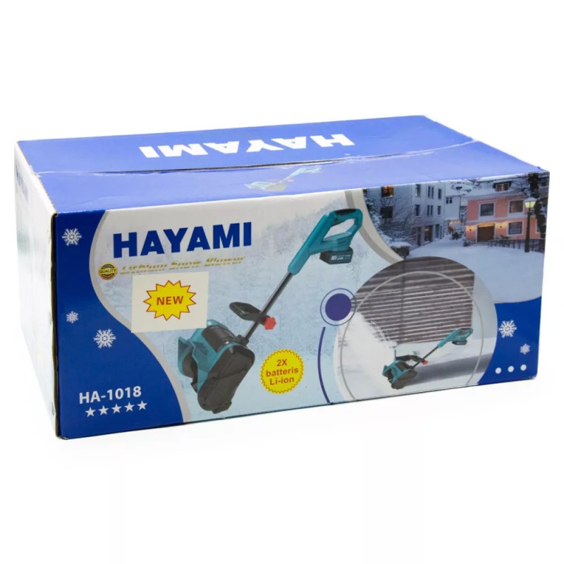 Hayami elektromos hófúvó-hómaró- hólapát, - 2 db akkumulátorral  96V - HA1018