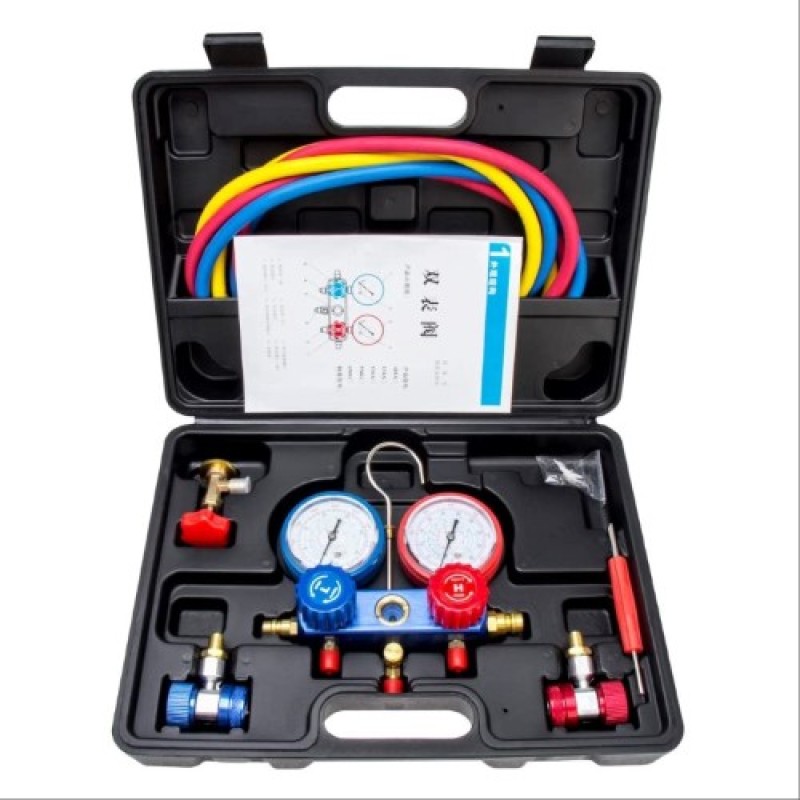 Haina HA-2103 klímaszerelő nyomásellenőrző készlet 2500 psi hűtőközeg vizsgálathoz
