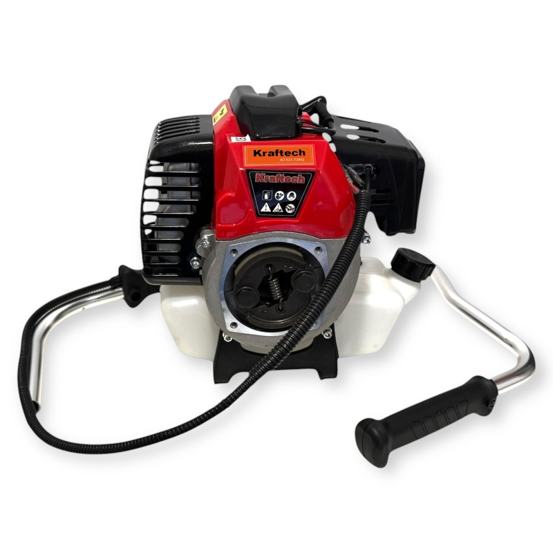 KrafTech KT/RX680-Pro benzinmotoros fűkasza és bozótvágó 6,2 LE, 73 cm³