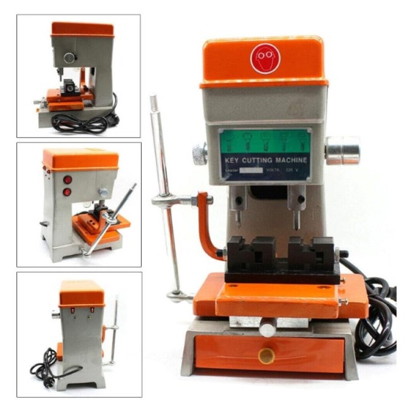 Profi Kulcsmásológép HM-6901 Type-339C - Lapon Mart és Furt Kulcsokhoz, 12000 RPM, 220V