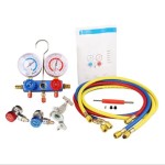 Haina HA-2103 klímaszerelő nyomásellenőrző készlet 2500 psi hűtőközeg vizsgálathoz