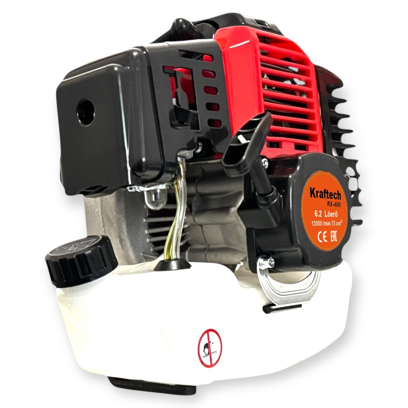 KrafTech KT/RX680-Pro benzinmotoros fűkasza és bozótvágó 6,2 LE, 73 cm³