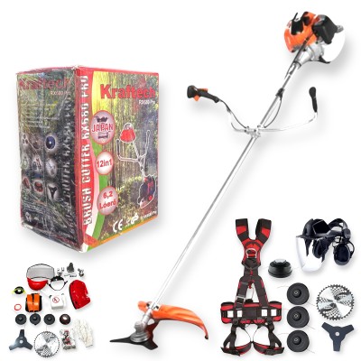 KrafTech KT/RX680-Pro benzinmotoros fűkasza és bozótvágó 6,2 LE, 73 cm³