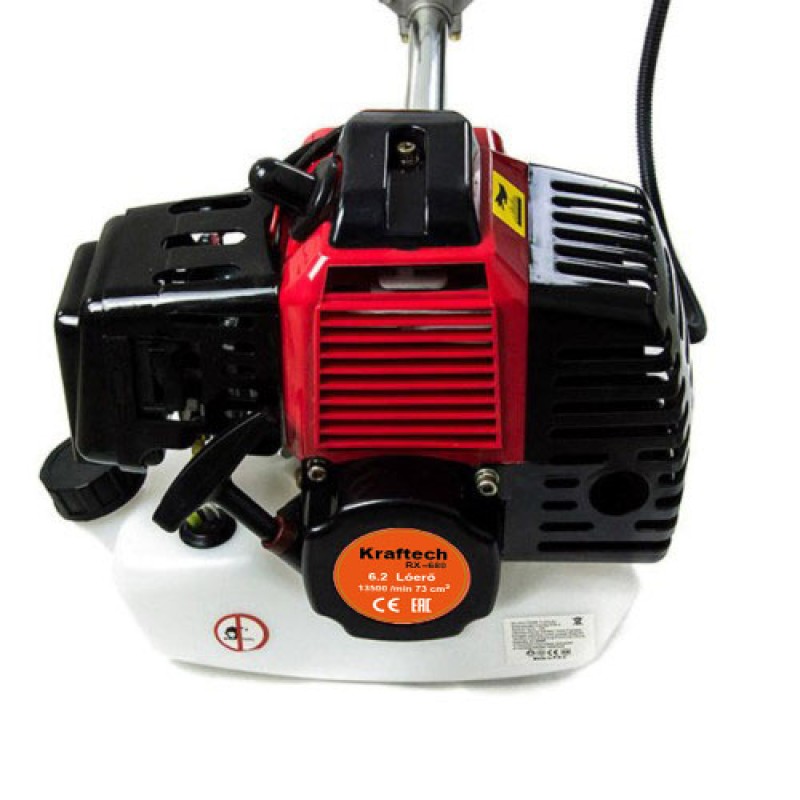 KrafTech KT/RX680-Pro benzinmotoros fűkasza és bozótvágó 6,2 LE, 73 cm³