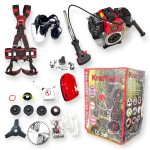 KrafTech KT/RX680-Pro benzinmotoros fűkasza és bozótvágó 6,2 LE, 73 cm³