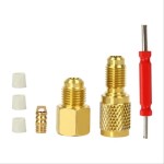 Haina HA-2103 klímaszerelő nyomásellenőrző készlet 2500 psi hűtőközeg vizsgálathoz