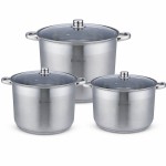 Rozsdamentes edénykészlet – 6 részes EliteHoff E-4300