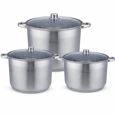 Rozsdamentes edénykészlet – 6 részes EliteHoff E-4300