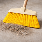 Kerti seprű műanyag sárga 1670-018