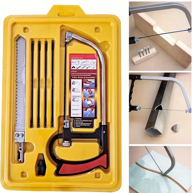 MagicSaw 7 az 1-ben multifunkciós mini kézi fűrész – cserélhető pengékkel