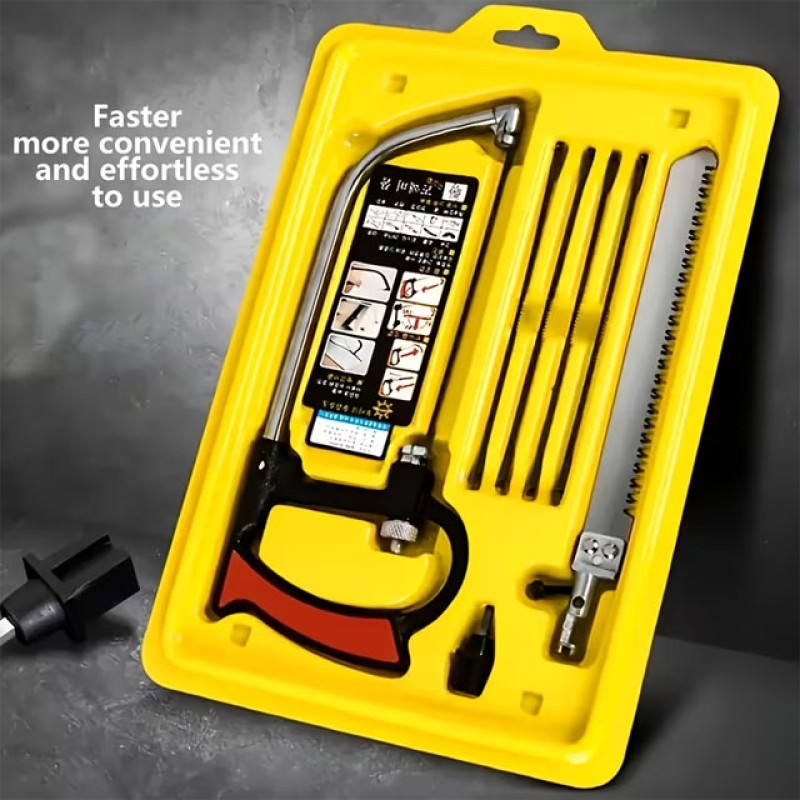 MagicSaw 7 az 1-ben multifunkciós mini kézi fűrész – cserélhető pengékkel